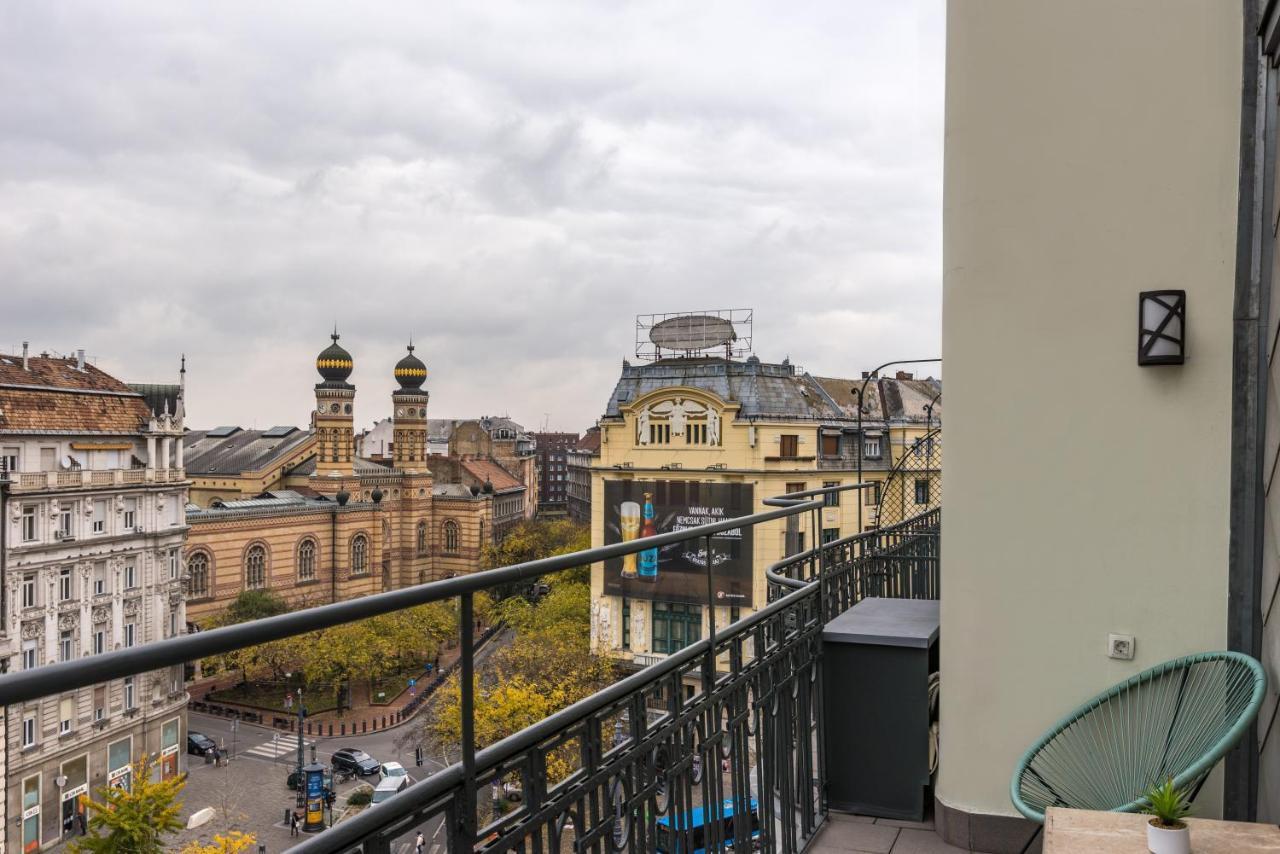 Panoramic Smart Penthouse Central View Of Grand Synagogue Apartment Budapest Exterior photo